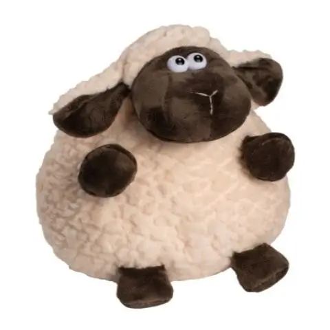 ultra-soft premium plush sheep named Shaolin the Sheep Athens, companion gift for flower bouquets same-day delivery, VIP gifts